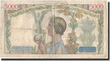 France 5000 Francs Victoire, 1938-10-13, Fayette:45.1, KM:91 VF(20-25)