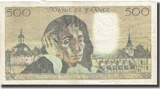 France 500 Francs 1975 Pascal, 1975-11-06, Fayette:71.13, KM:156c VF(30-35)