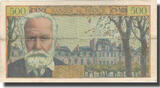 France 500 Francs 1958 Victor Hugo, 1958-09-04, Fayette:35.10 EF(40-45)