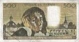 France 500 Francs 1972 Pascal, D.29, Fayette:71.8, KM:156b EF(40-45)