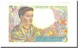 France 5 Francs 1943 Berger, 1943-12-23, Fayette:5.5, KM:98a UNC(65-70)