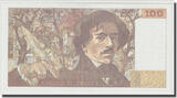 France 100 Francs 1984 Delacroix, Fayette:69.8b), KM:154b UNC(65-70)