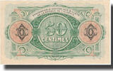 Algeria 50 Centimes 1916 Banknote, Chambre de Commerce, 1916-11-07, ANNULÉ UNC(60-62)