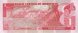 Honduras 1 Lempira 1980 Banknote, 1980-05-29 UNC(65-70)