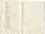 Traite 1780 Colonies, Isle de France, 15000 Livres, L