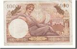 France 100 Francs 1947 Banknote, Undated, Fayette:VF32.1, KM:M9 EF(40-45)