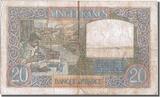 France 20 Francs 1939 Banknote, 20 F 1939-1942 