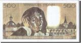France 500 Francs 1984 Banknote, 500 F 1968-1993 