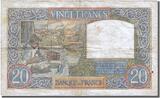 France 20 Francs 1940 Banknote, 20 F 1939-1942 