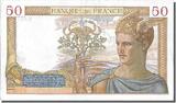 France 50 Francs 1939 Banknote, 50 F 1934-1940 