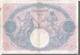 France 50 Francs 1914 Banknote, 50 F 1889-1927 