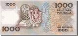 Portugal 1000 Escudos 1992 Banknote, 1992-02-06 UNC(65-70)