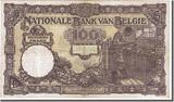 Belgium 100 Francs 1925 Banknote, 1925-10-24 AU(50-53)
