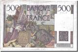 France 500 Francs 1948 Banknote, 500 F 1945-1953 