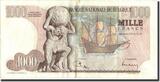 Belgium 1000 Francs 1973 Banknote, 1973-02-21, KM:136b EF(40-45)