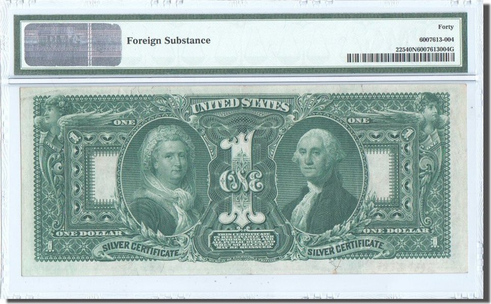 1 Dollar, Silver Certificate, United States, 1896