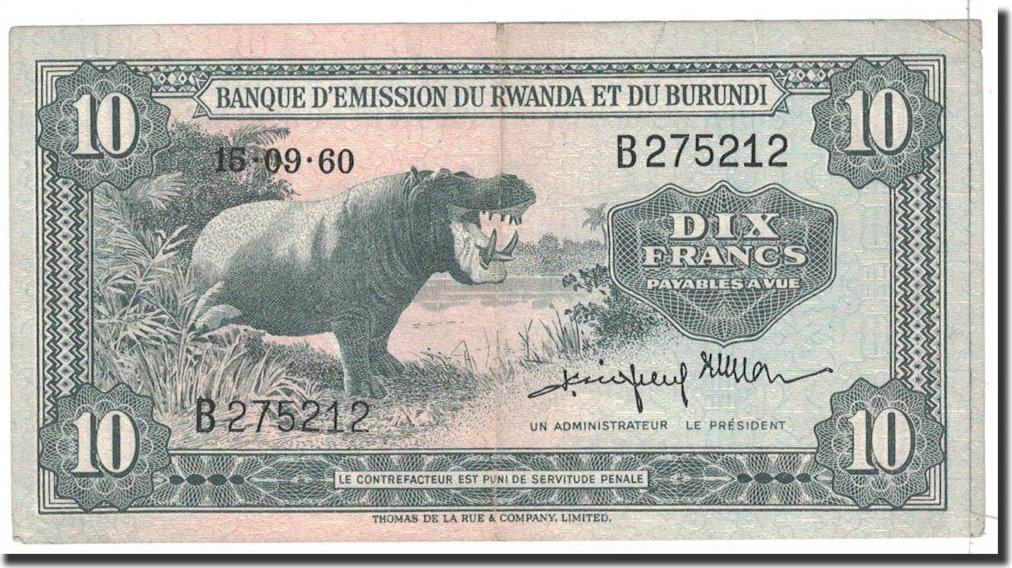 売れ筋】 Grading Banknote World BURUNDI《Banque 58』 Uncirculated