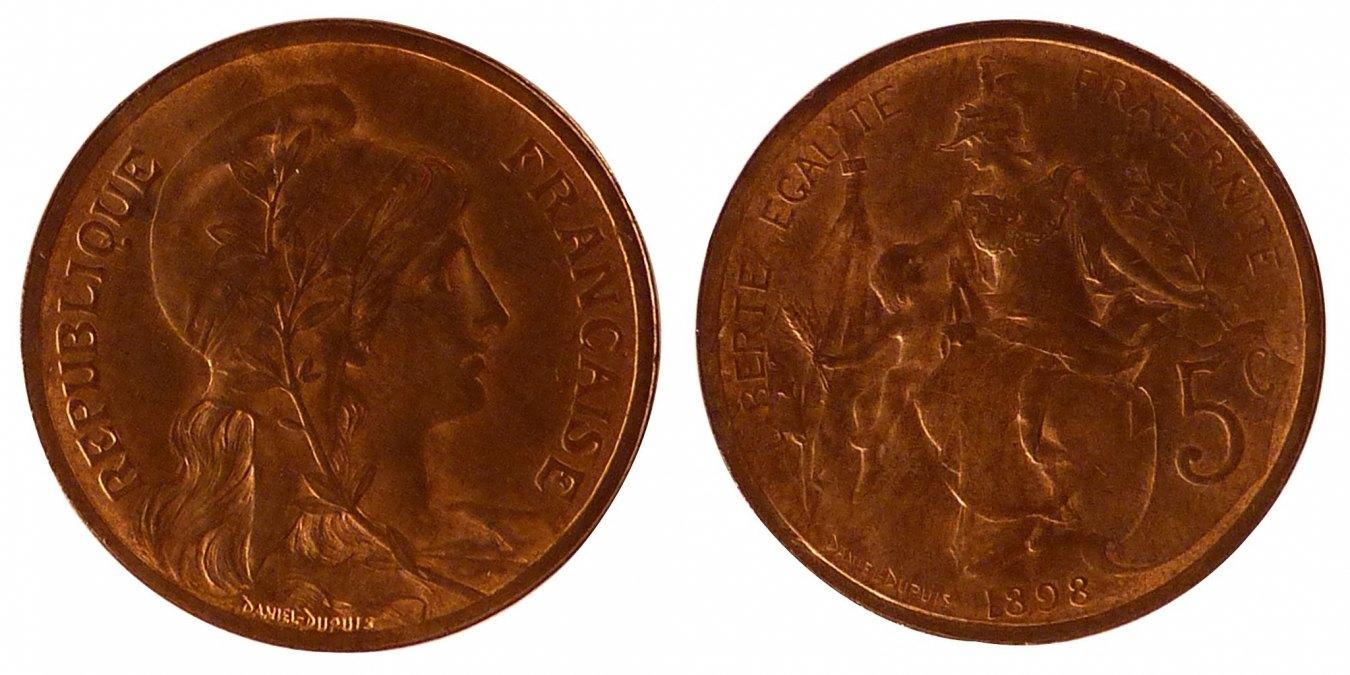 Монета 1945г Георг 6 1\12 шиллинга. Paris 1898 Luna. Бывшая французская монета