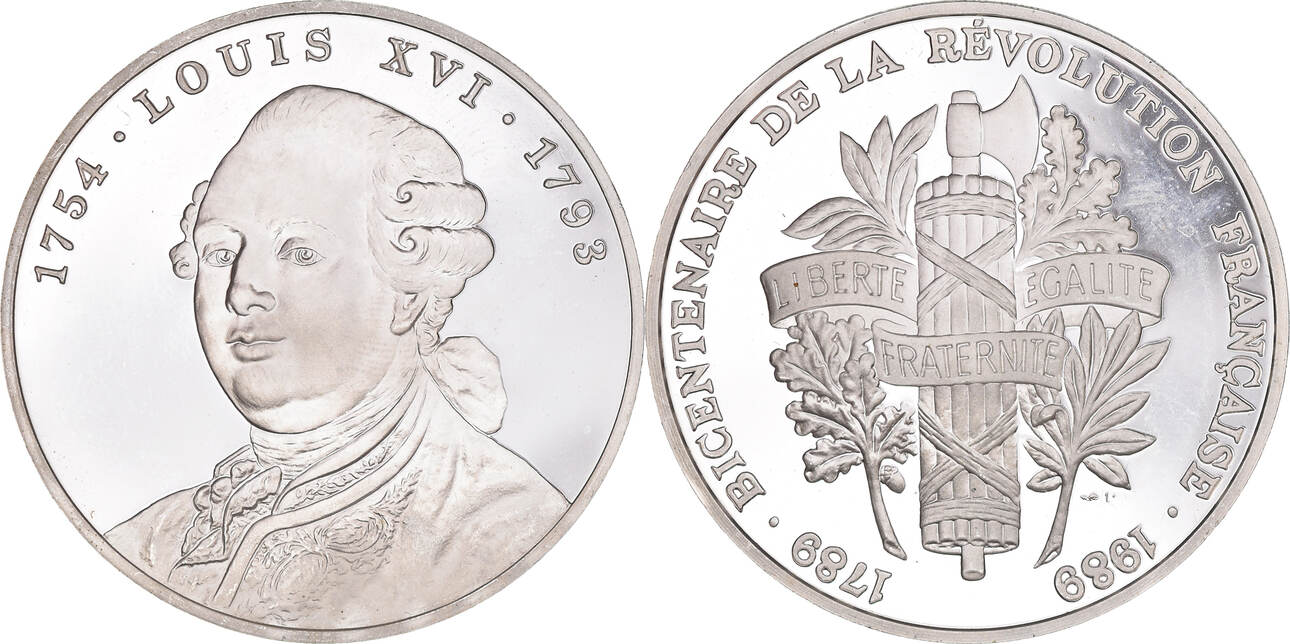 Médaille Du Bicentenaire de la Révolution Française 1989 fmd_335800 Moderne Münzen