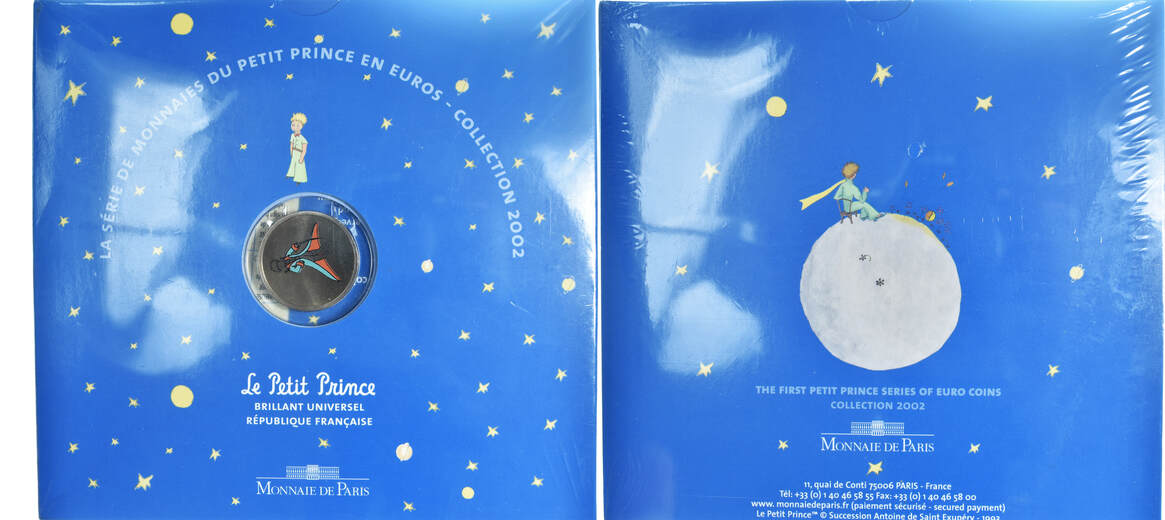 France Euro-Set 2002 Monnaie de Paris Petit Prince, Monnaie de Paris