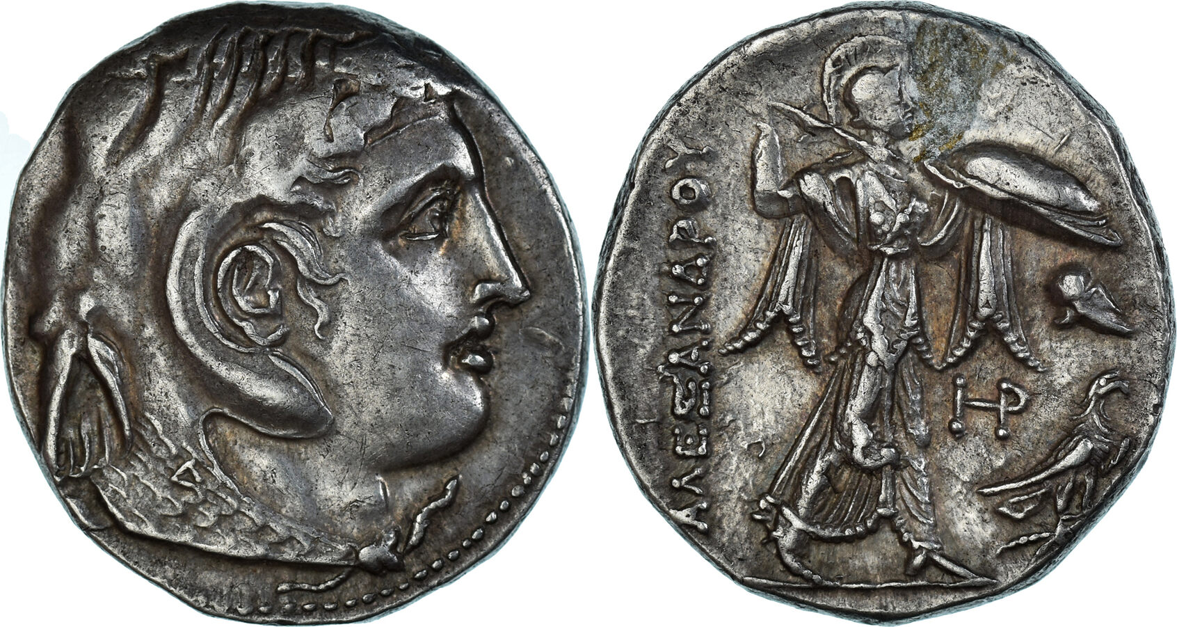 Tetradrachm 323-282 BC Alexandria Coin, Egypt, Ptolemy I Soter ...