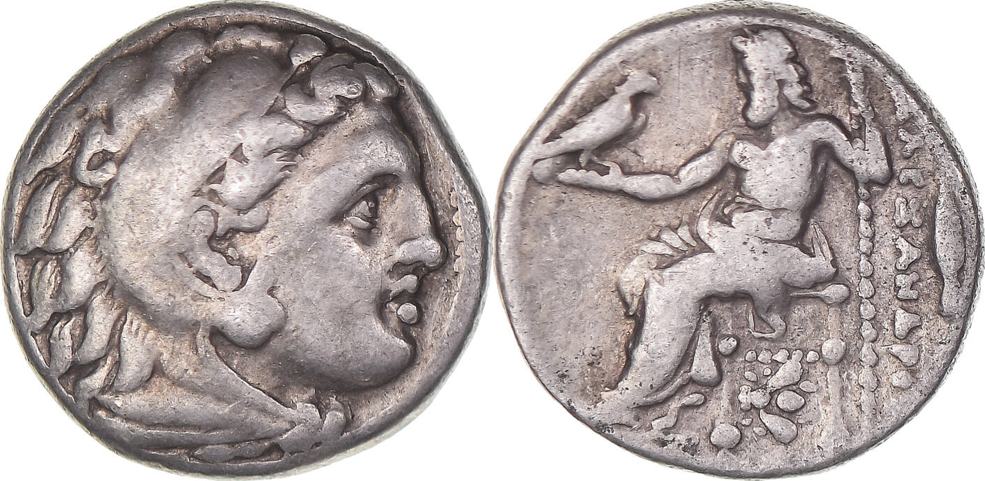 Drachm ca. 323-317 BC Magnesia a Coin, Kingdom of Macedonia, Philip III ...