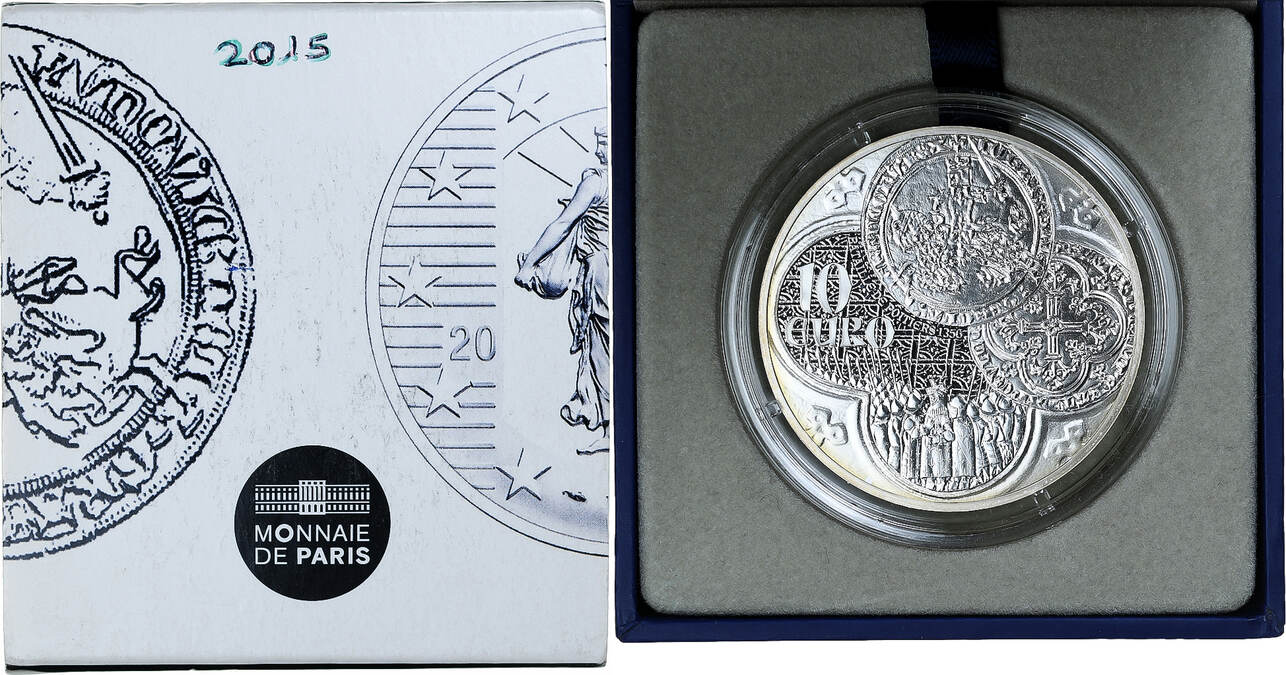 LOT 10 MONNAIES de 10 FRANCS Argent 900 ‰ HERCULE