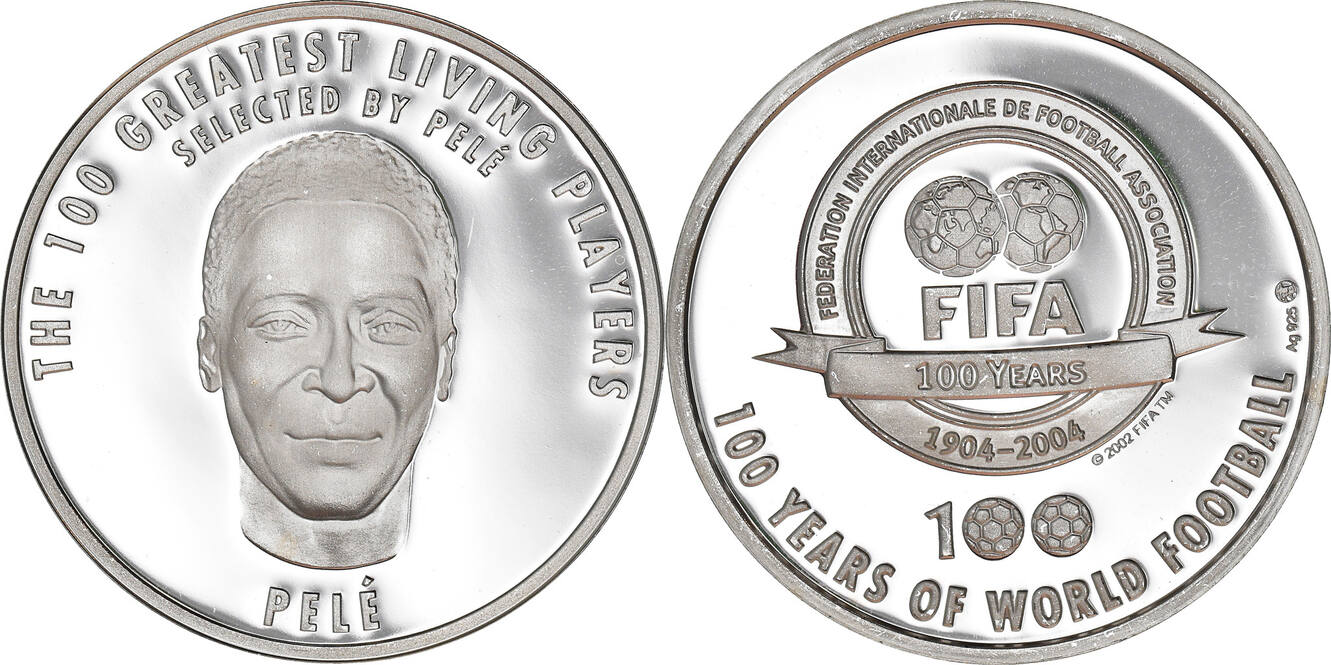 Great Britain Medal 2004 The 100 Greatest Living Players Selected By great-britain-medal-2004-the-100-greatest-living-players-selected-by