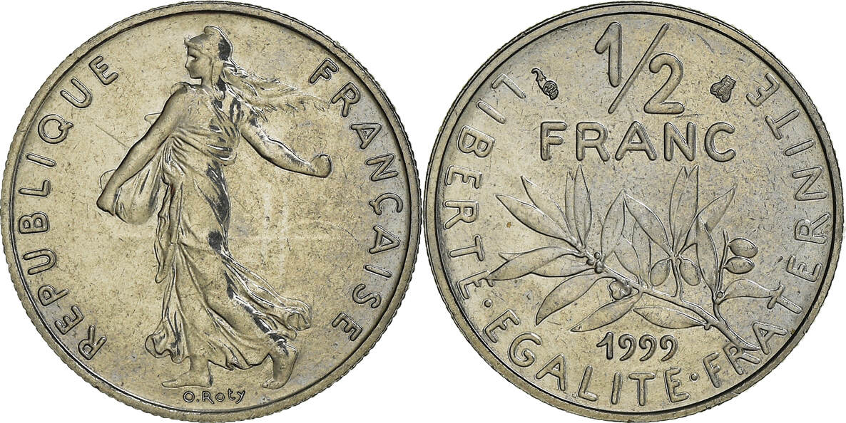 Pièce de 1 Franc semeuse de 1999 - Collection