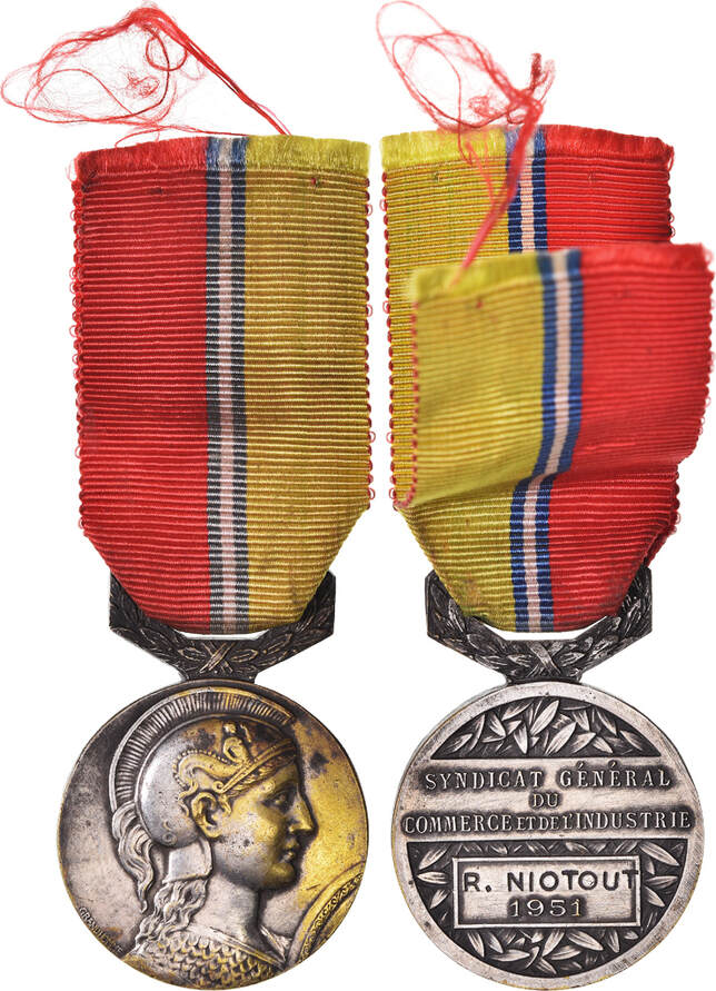 CONQUÊTE DE L'ESPACE - EXPLORATION SPATIALE Médaille, Union Syndicale Des Industries Aeronautiques Sup,fme 791809,a