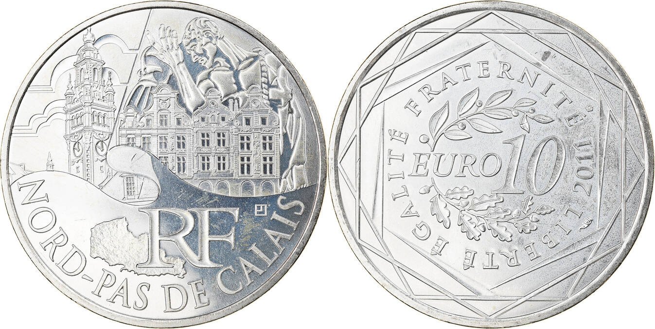 Монеты 10 евро Франция серебро. Монетный двор Париж. 10 Евро Франция 1500 лет французской истории.
