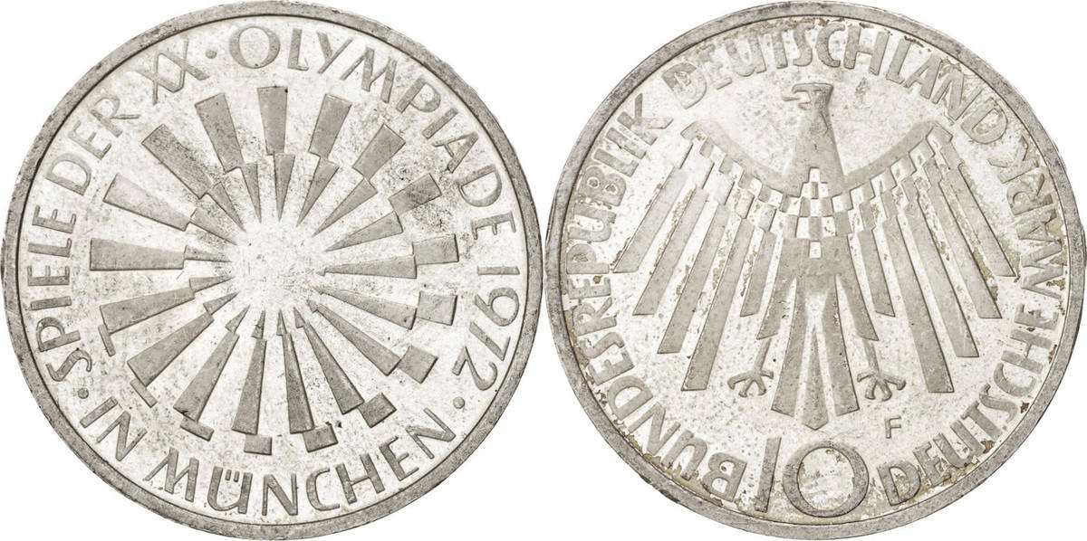 Республики 10 купить. Deutschland монета. Серебряные 10 немецких марок. Made in Germany Federal Republic.
