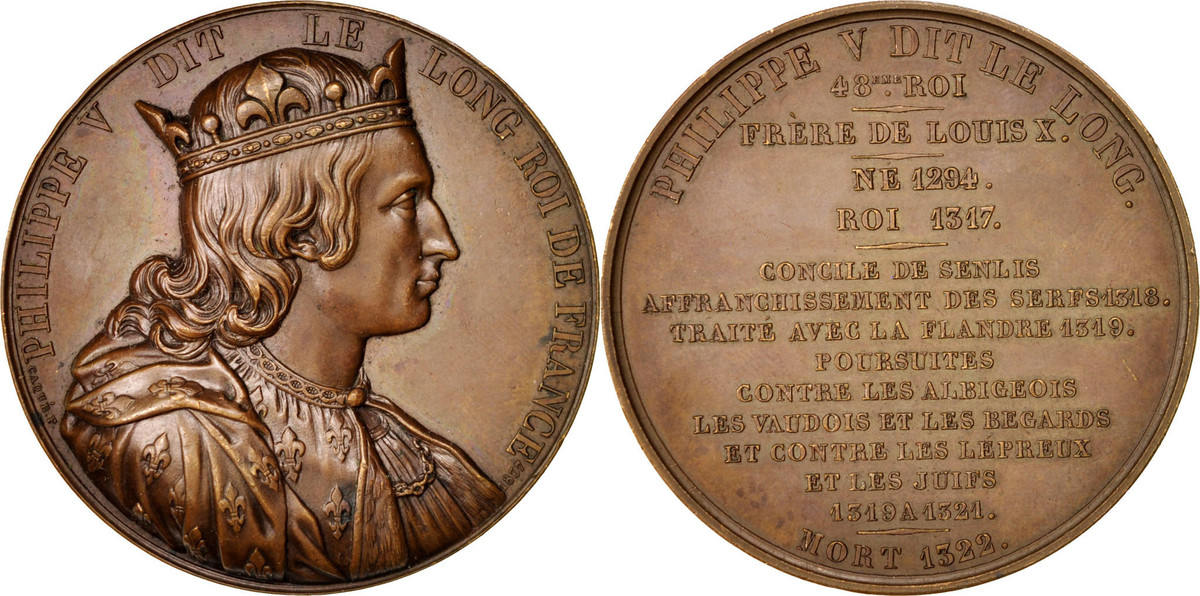 Louis-Philippe and Victoria, Commemorative medal in pew…