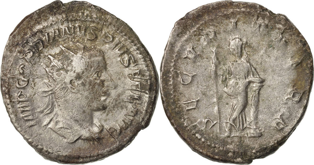 Монеты древнего Рима. Монета ROMA. Гордиан II. Монета securitas. Древний рим купить