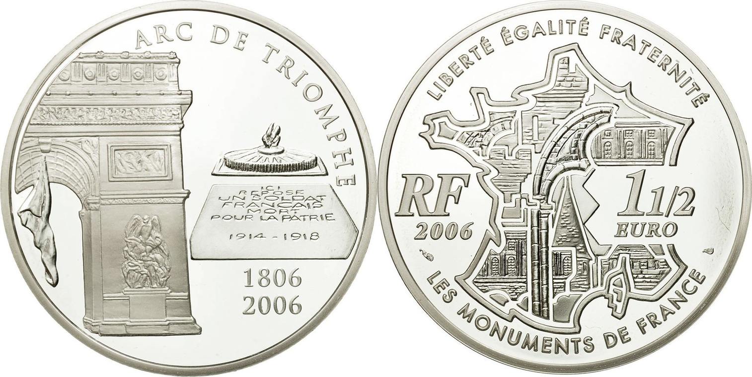 Fr 1.5. Евро 2006. Монета 20 евро 2006. Юбилейные монеты 2 евро Франции. Евро 5 и евро 2.