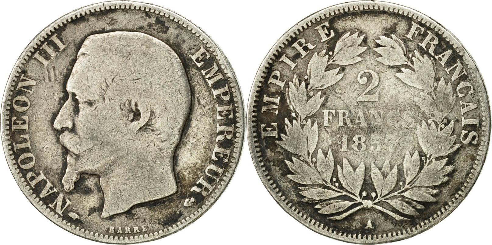 1 2 3 paris. 20 Франков 1857. 1857.