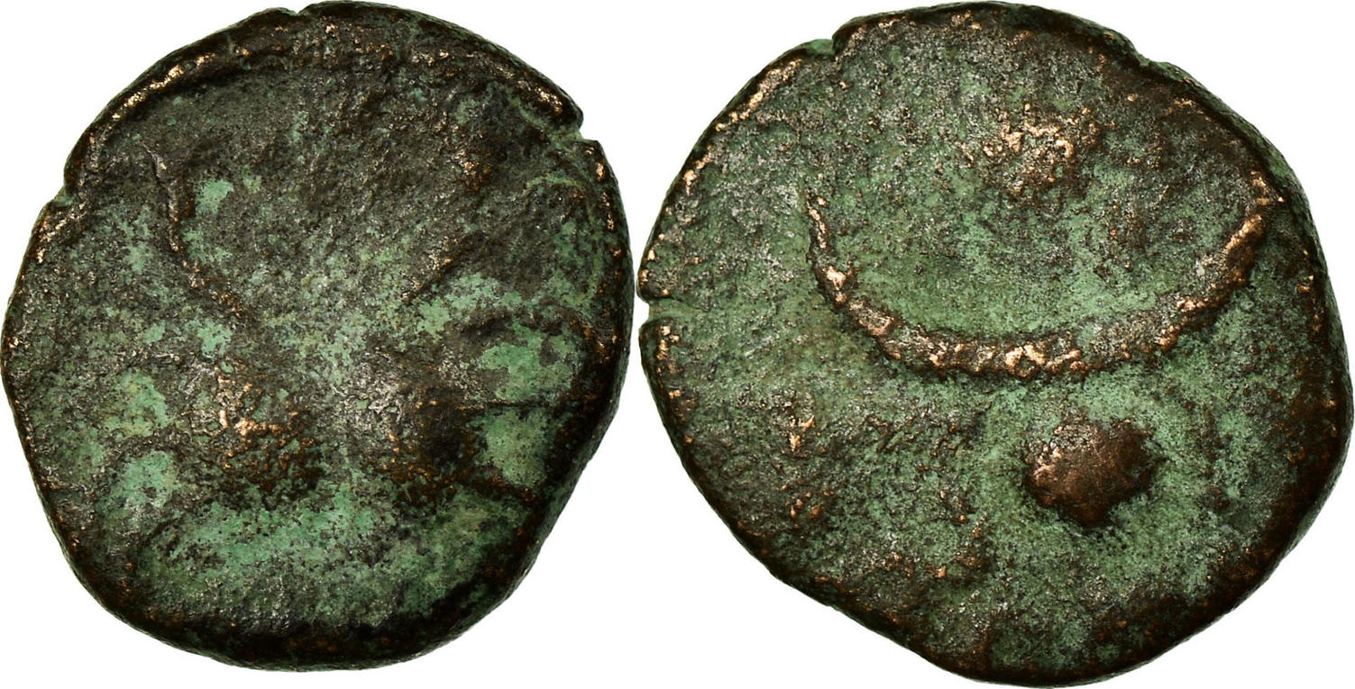 Bronze Ae Coin Mesopotamia Pseudo Autonomous Issue Carrhae Vf 25 Ma Shops