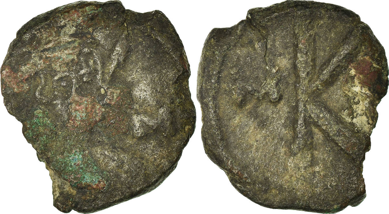 Half Follis 674-685 Constantinople Coin, Constantine IV, Constantinople ...