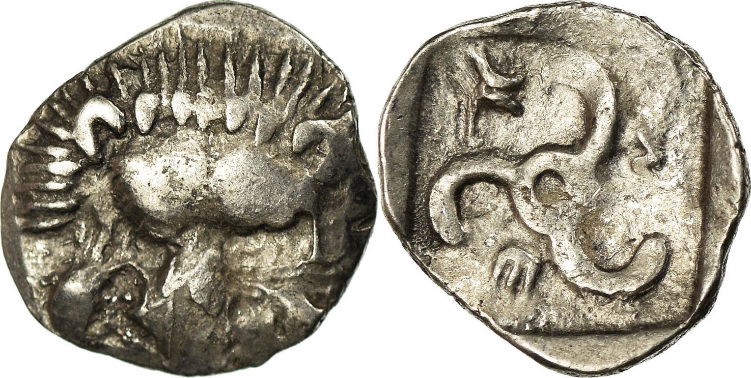 1/6 Stater or Diobol Coin, Lycia, Mithrapata, Uncertain Mint EF(40-45) Русс...