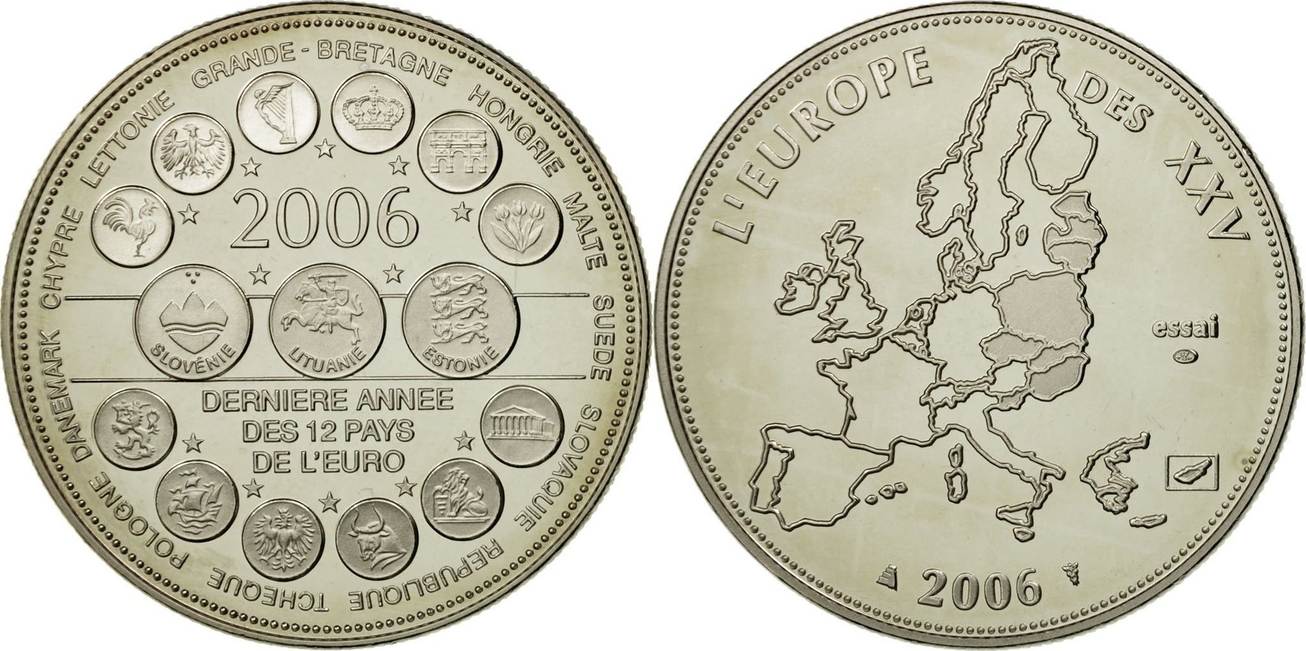 39 eur. France 20 Euro 2006. 39 Евро.