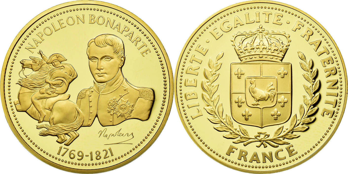 Médaille Napoléon 2010 – Retraite De Moscou – Cuivre Argenté Et Doré, Capsule Et Certificat