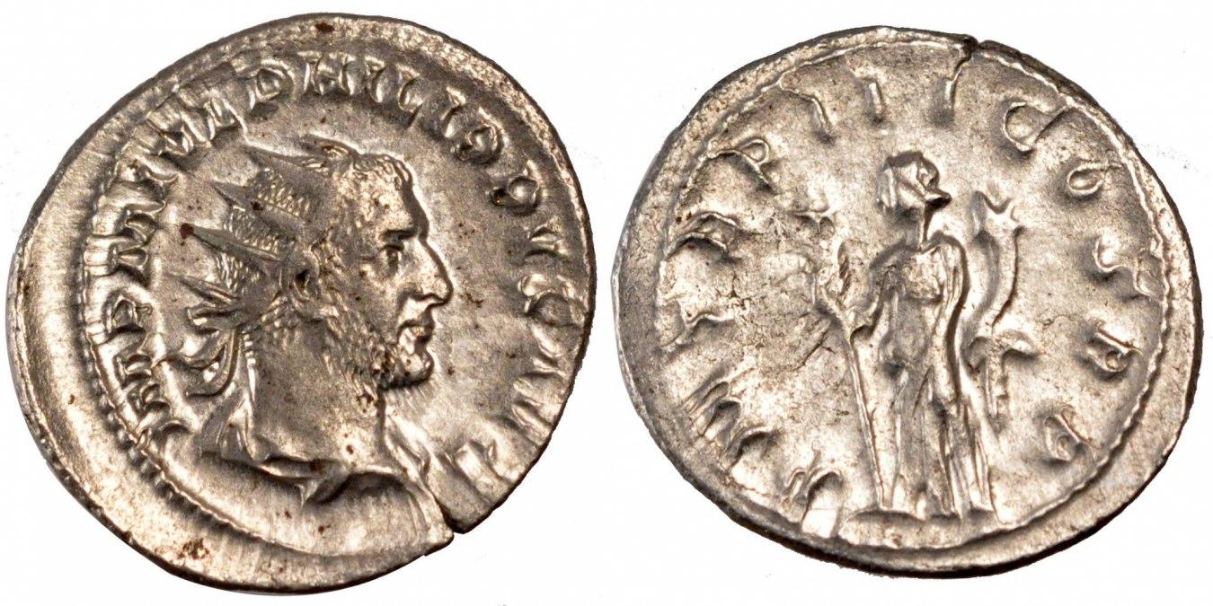 Antoninianus Coin, Philip I, Billon, Cohen:124 AU(50-53) | MA-Shops