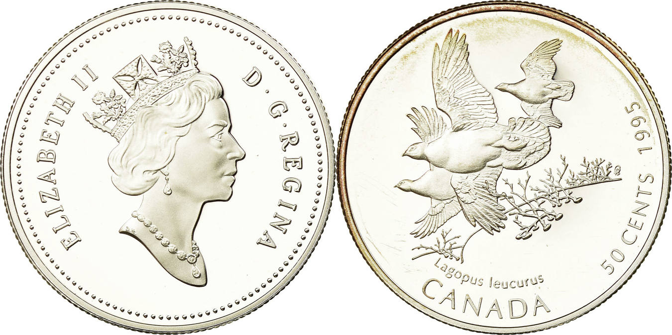 Welcome how often landlady Canada 50 Cents 1995 Royal Canadian Mint Coin, Elizabeth II, Royal Canadian  Mint, Ottawa, Proof MS(65-70) | MA-Shops