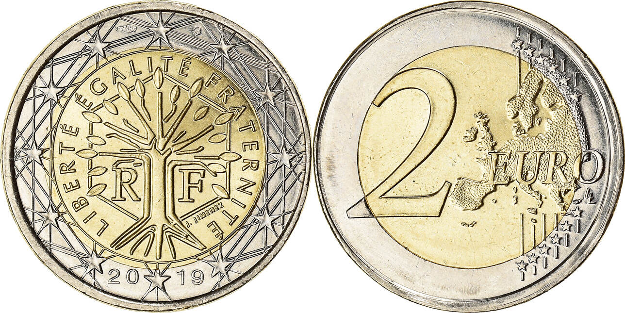 2 Евро Франция 2001