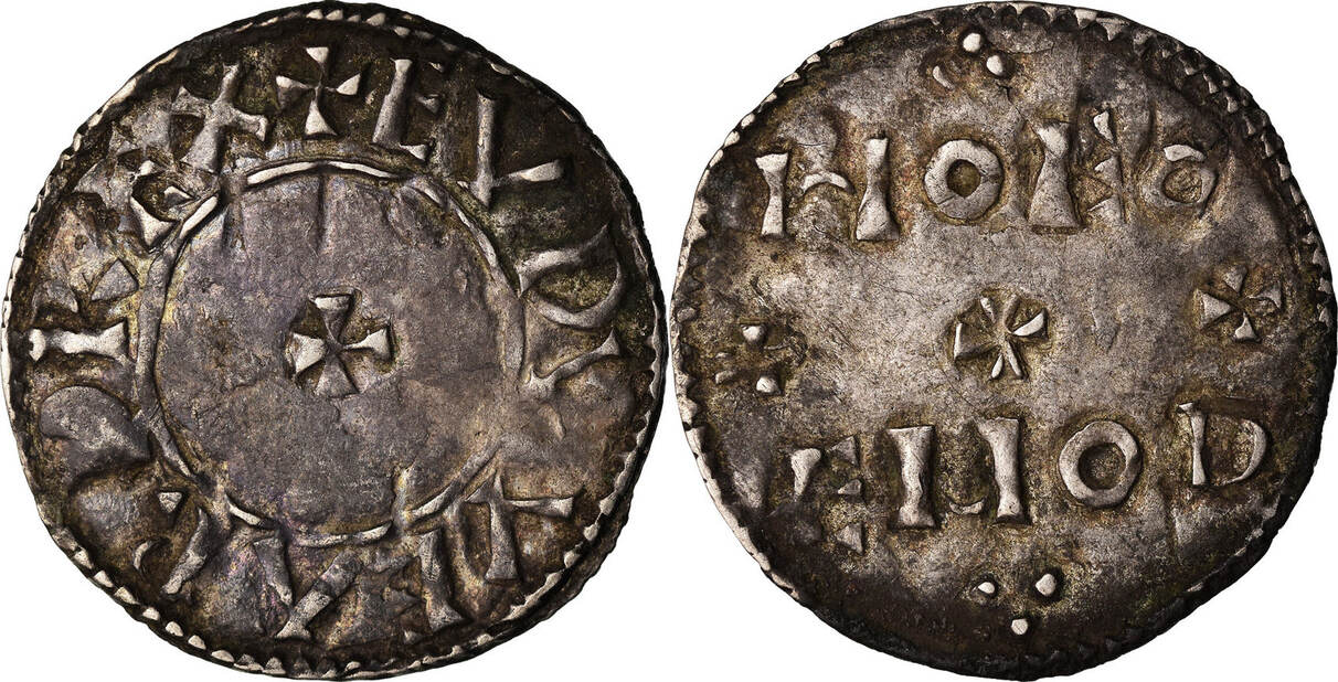 Great Britain Penny 880 910 Danelaw Coin Danelaw Imitation Of great-britain-penny-880-910-danelaw-coin-danelaw-imitation-of