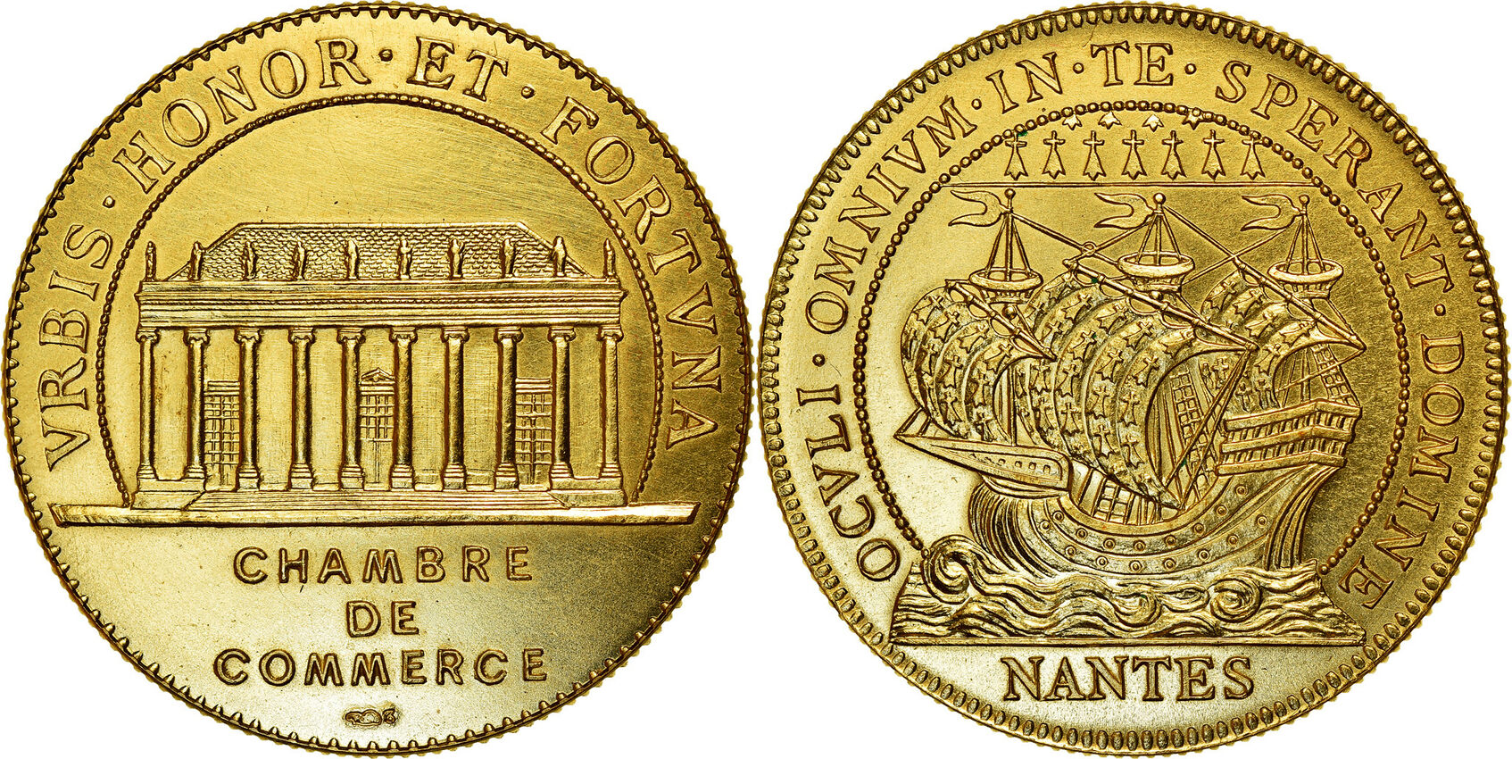Médaille - Nantes - Chambre de commerce et d'industrie - ance - Numista