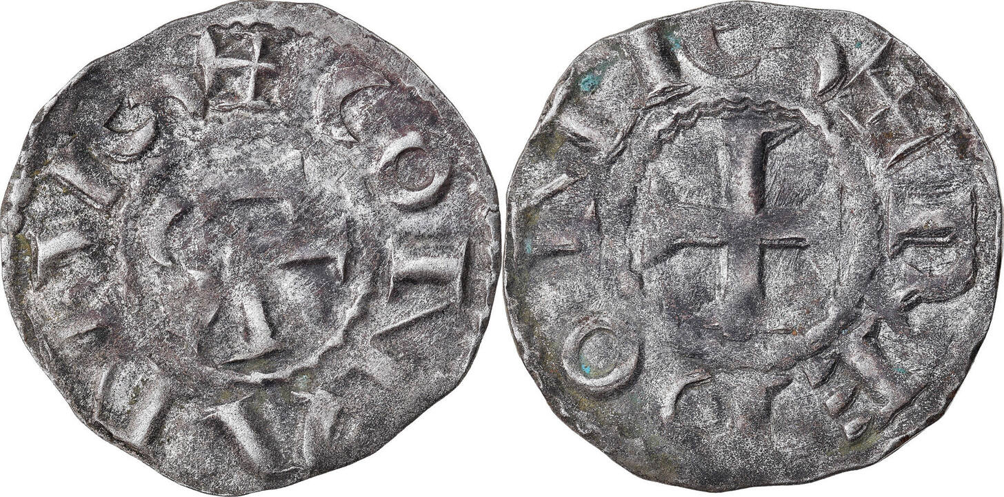 D 1700. Серебряные монеты Ливония 1 Солид 1647.