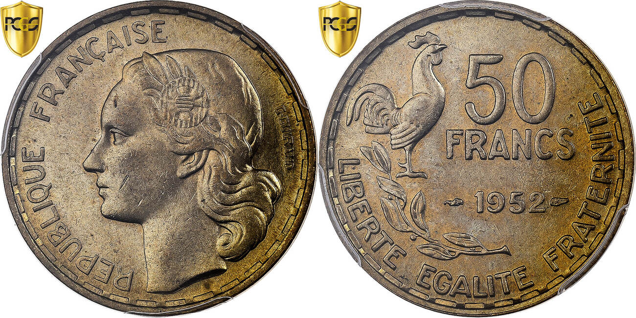 50 francs 1952 paris frankreich guiraud ms(64)