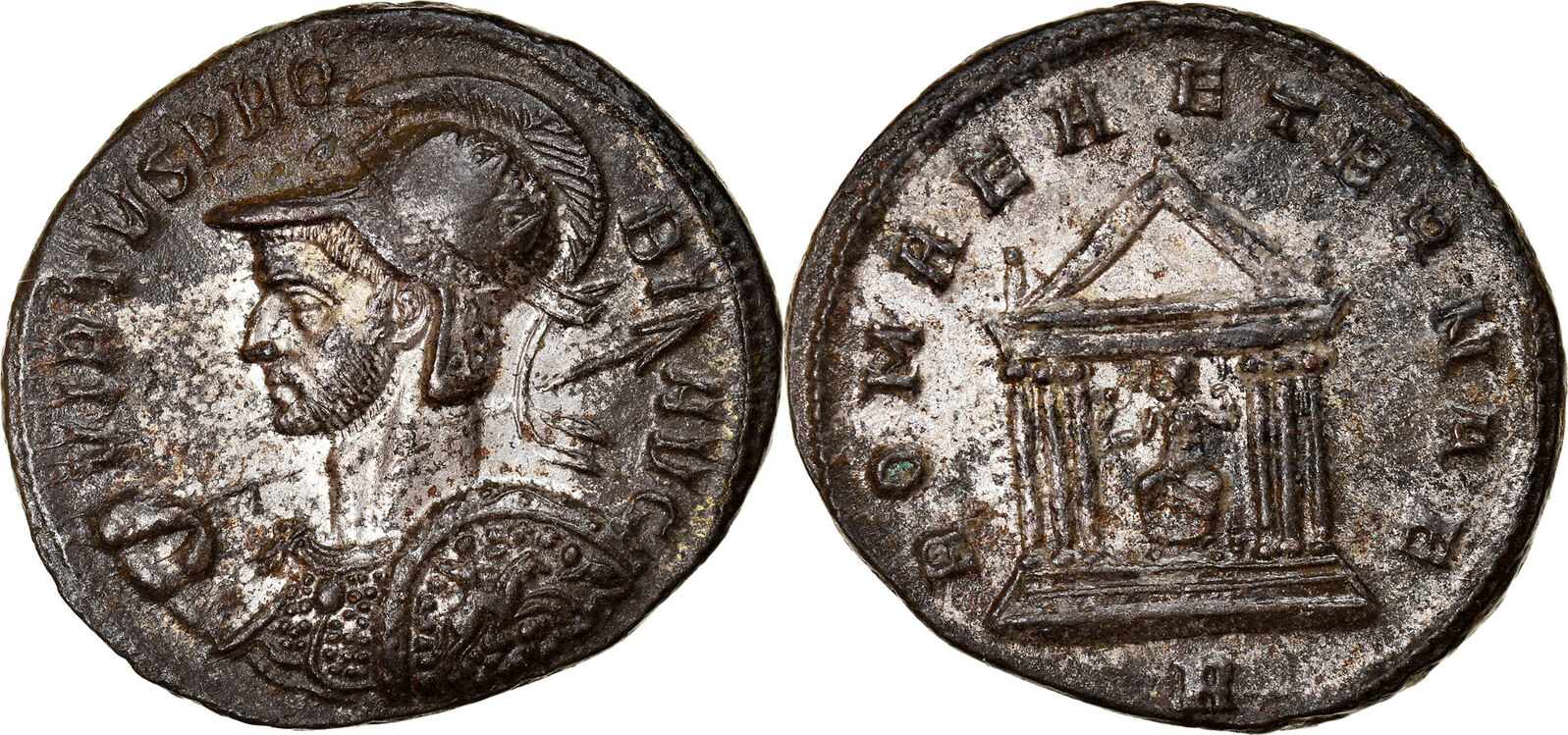 Antoninianus 277 Rome Coin, Probus, Roma, Billon, RIC:manque AU(50-53 ...