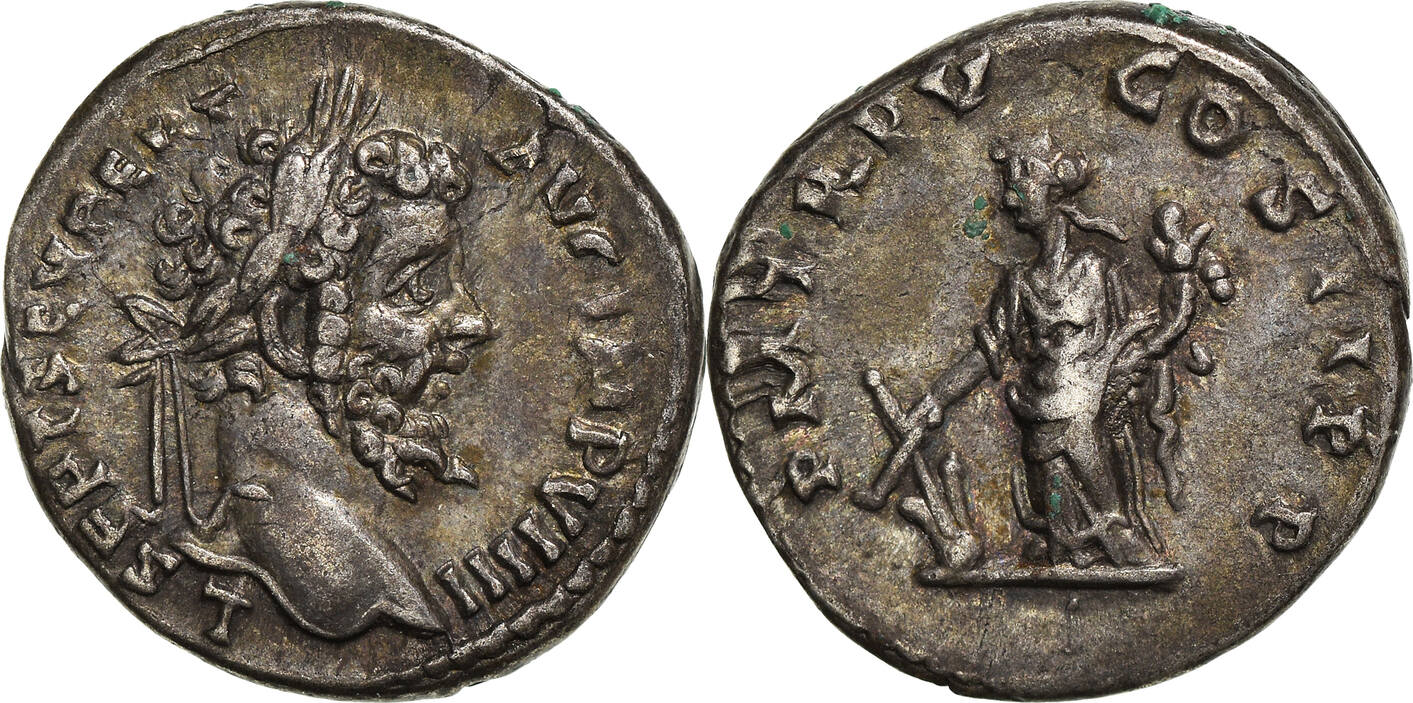 Denarius 197 Laodicea ad Mare Coin, Septimius Severus, Laodicea ad Mare ...